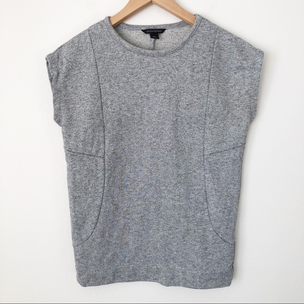 Banana Republic Short Capped Sleeve Knit Sweater